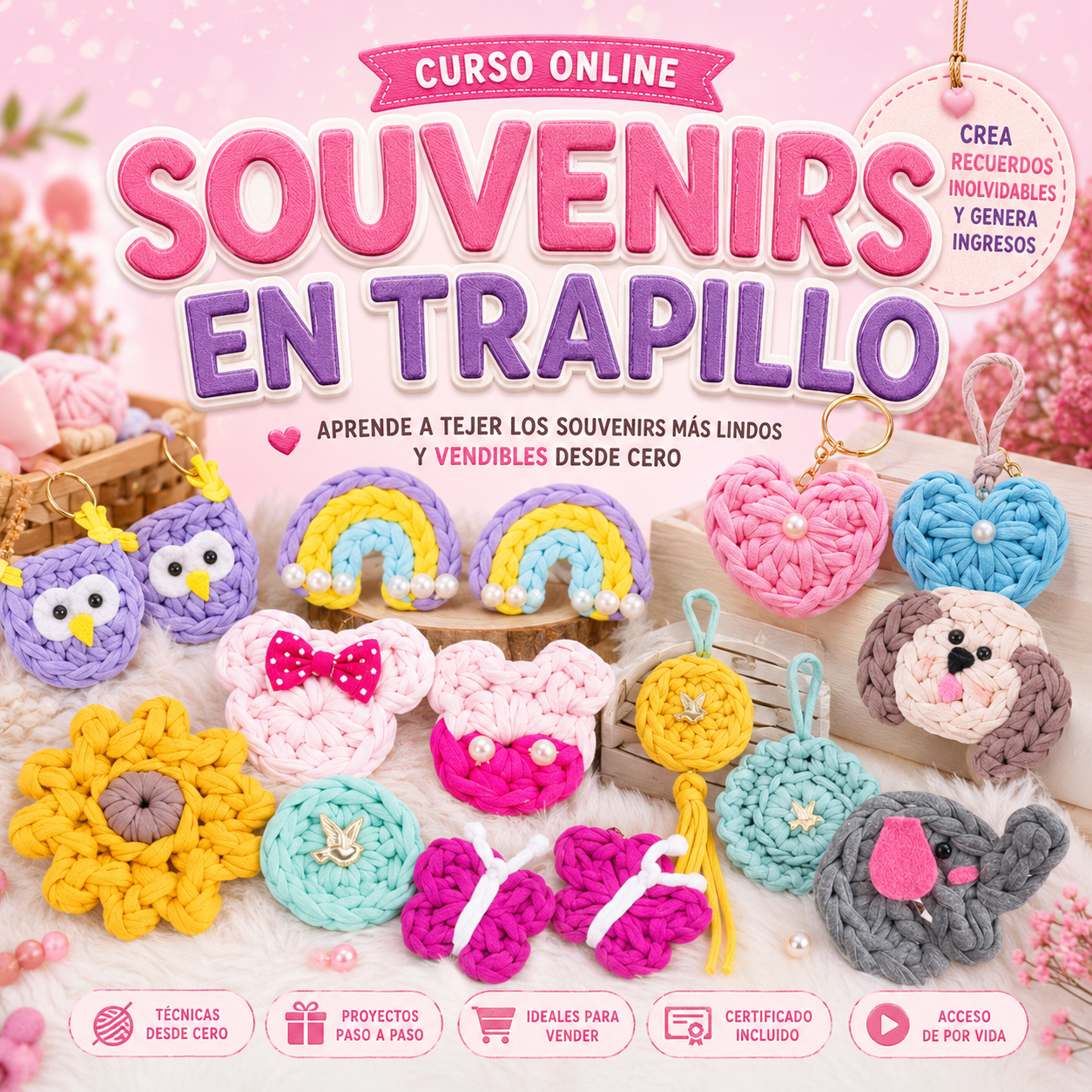 Curso Souvenirs en Trapillo