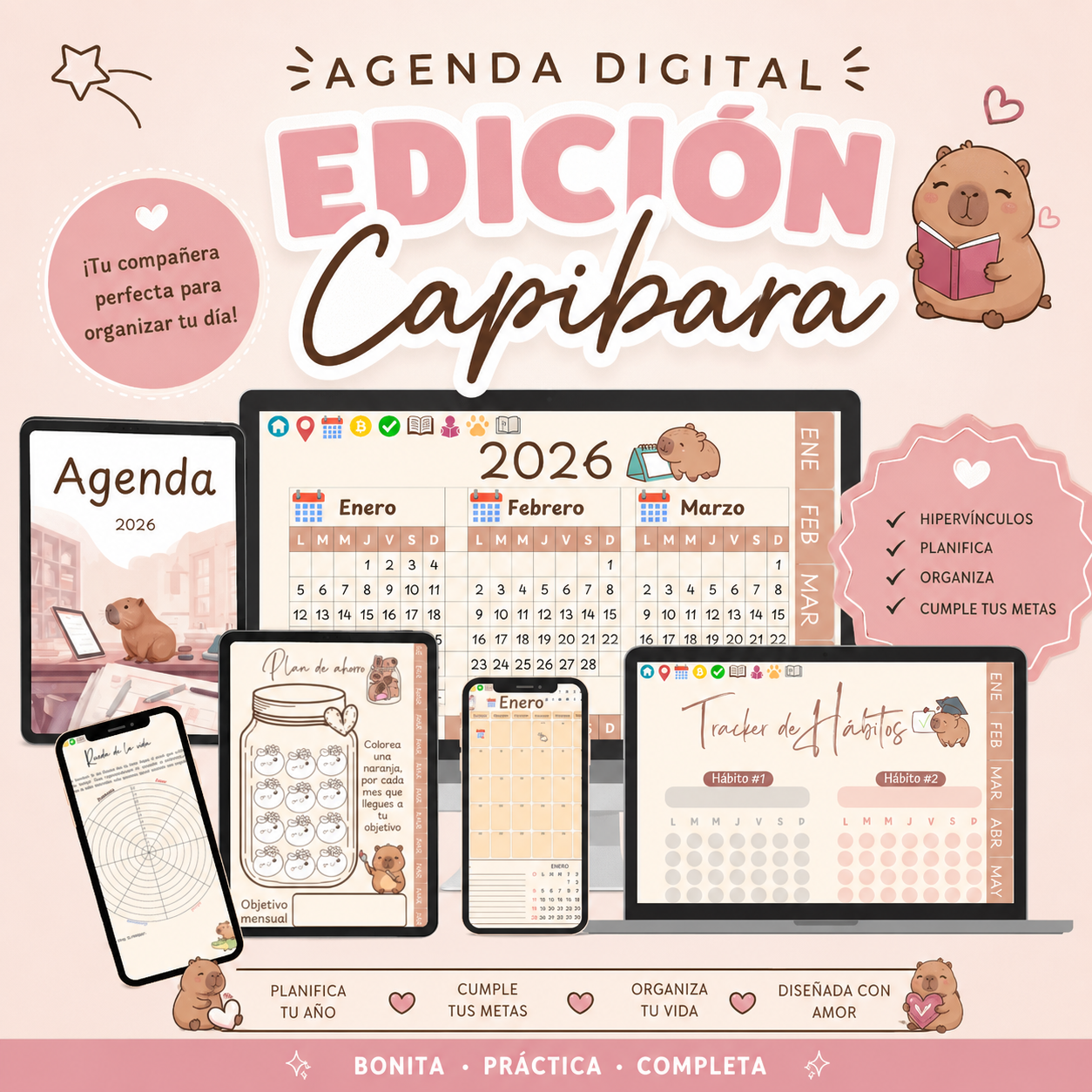 Agenda digital edición Capibara