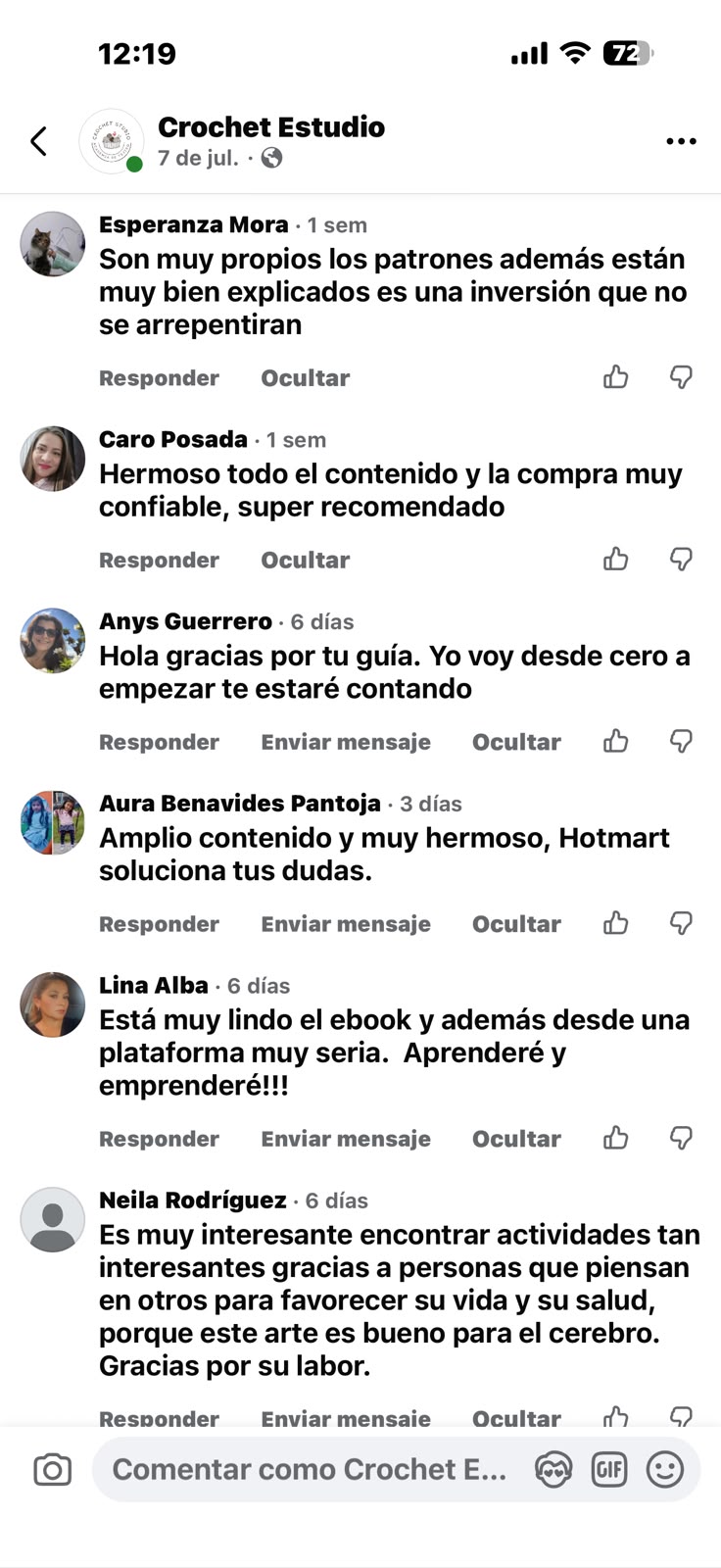 Testimonio Clienta