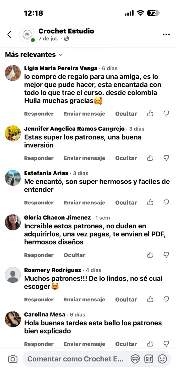 Testimonio Clienta
