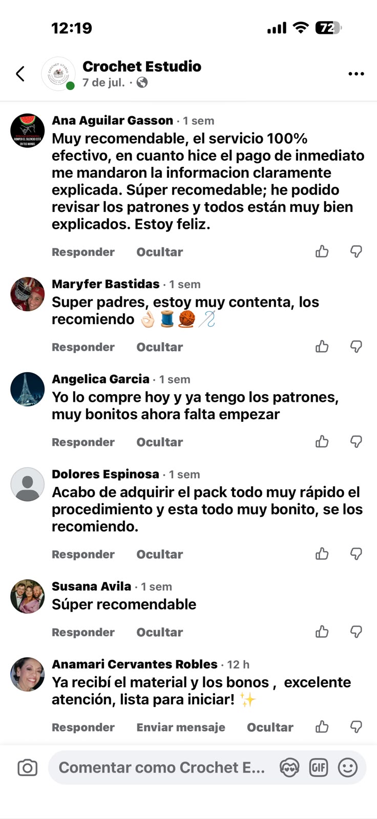 Testimonio Clienta