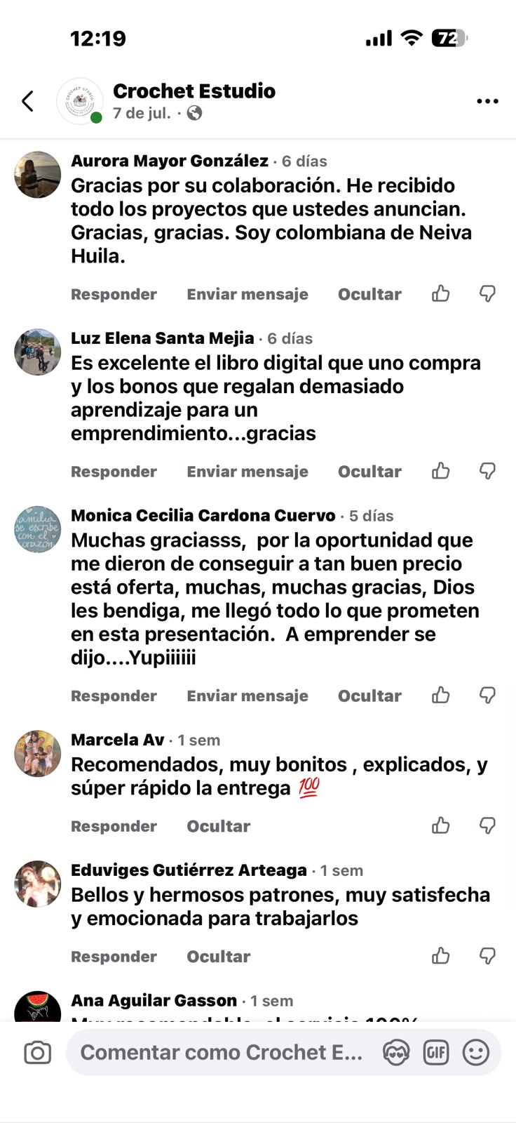 Testimonio Clienta