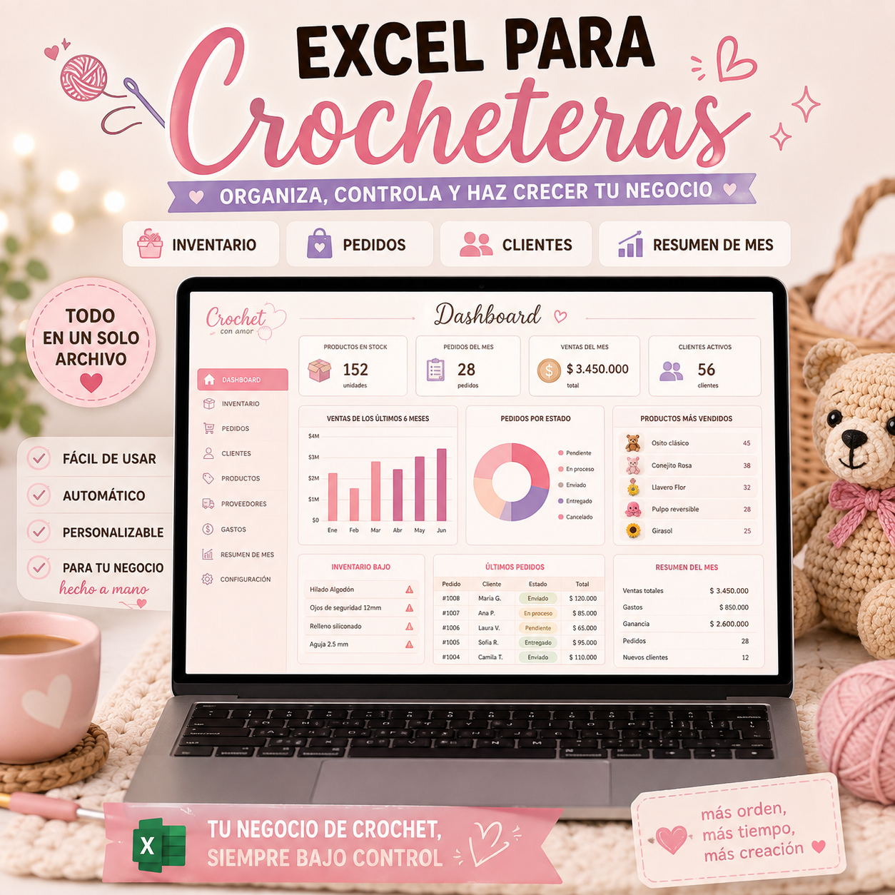 [Excel Emprendedor para Crocheteras]